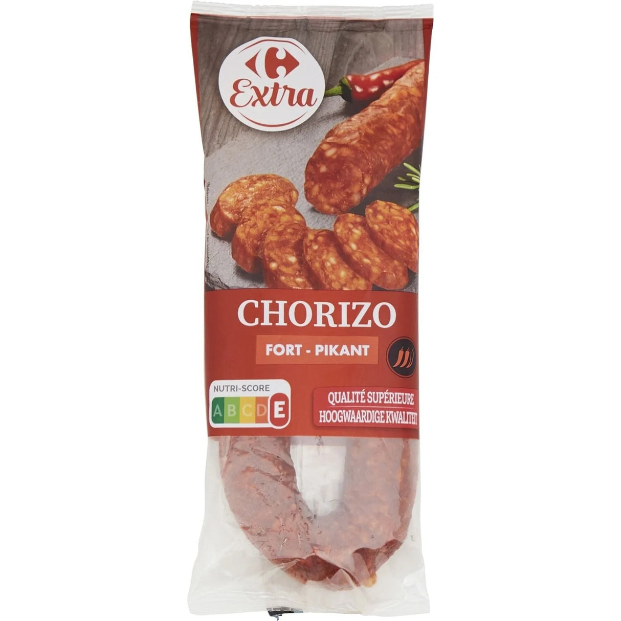 CARREFOUR Chorizo Fort 225 g