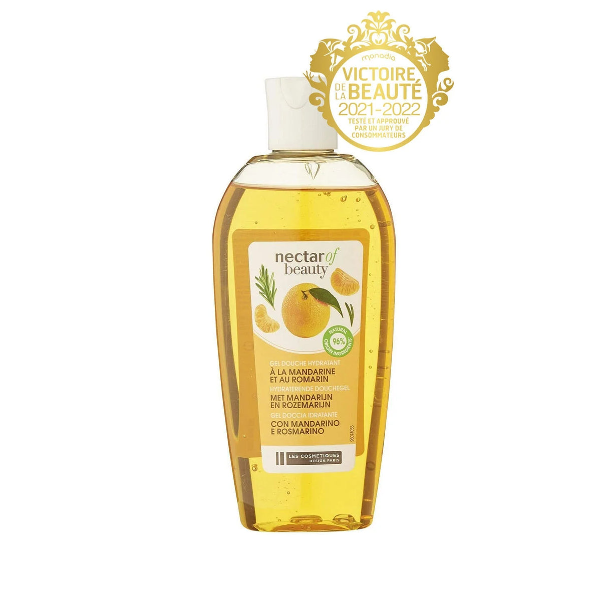 NECTAR OF BEAUTY Gel Douche Mandarine & Romarin 250 ml