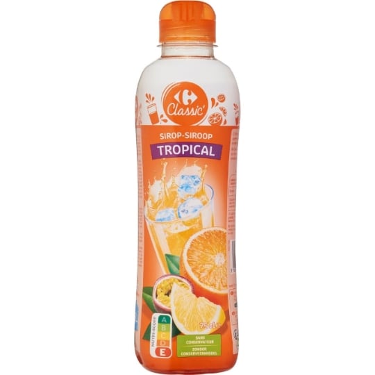 Sirop tropical CARREFOUR CLASSIC