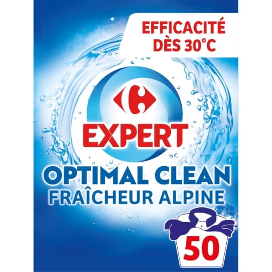 Lessive poudre fraîcheur alpine CARREFOUR EXPERT