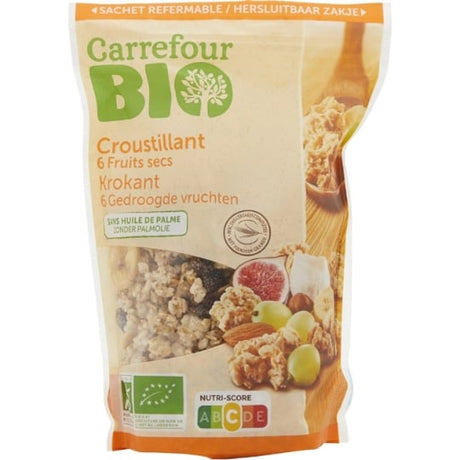 Céréales Croustillant 6 fruits secs CARREFOUR BIO