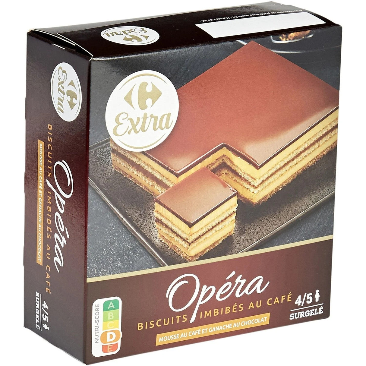 CARREFOUR Gâteau Opéra 325 g