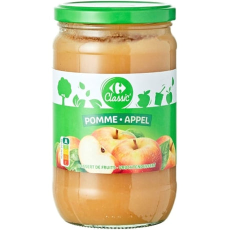 Compote pomme CARREFOUR CLASSIC