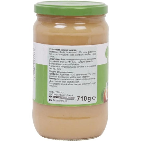 Compote pommes bananes CARREFOUR CLASSIC