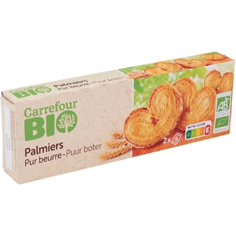 Biscuits palmiers pur beurre Bio CARREFOUR BIO