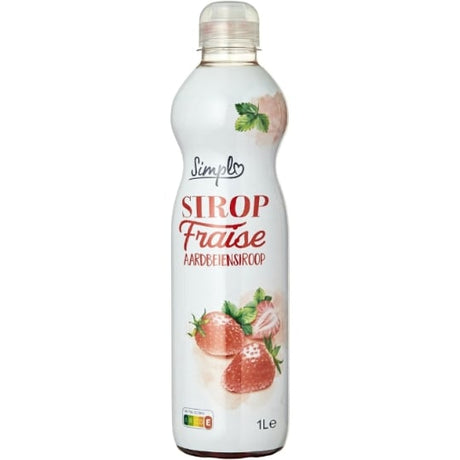 Sirop fraise SIMPL