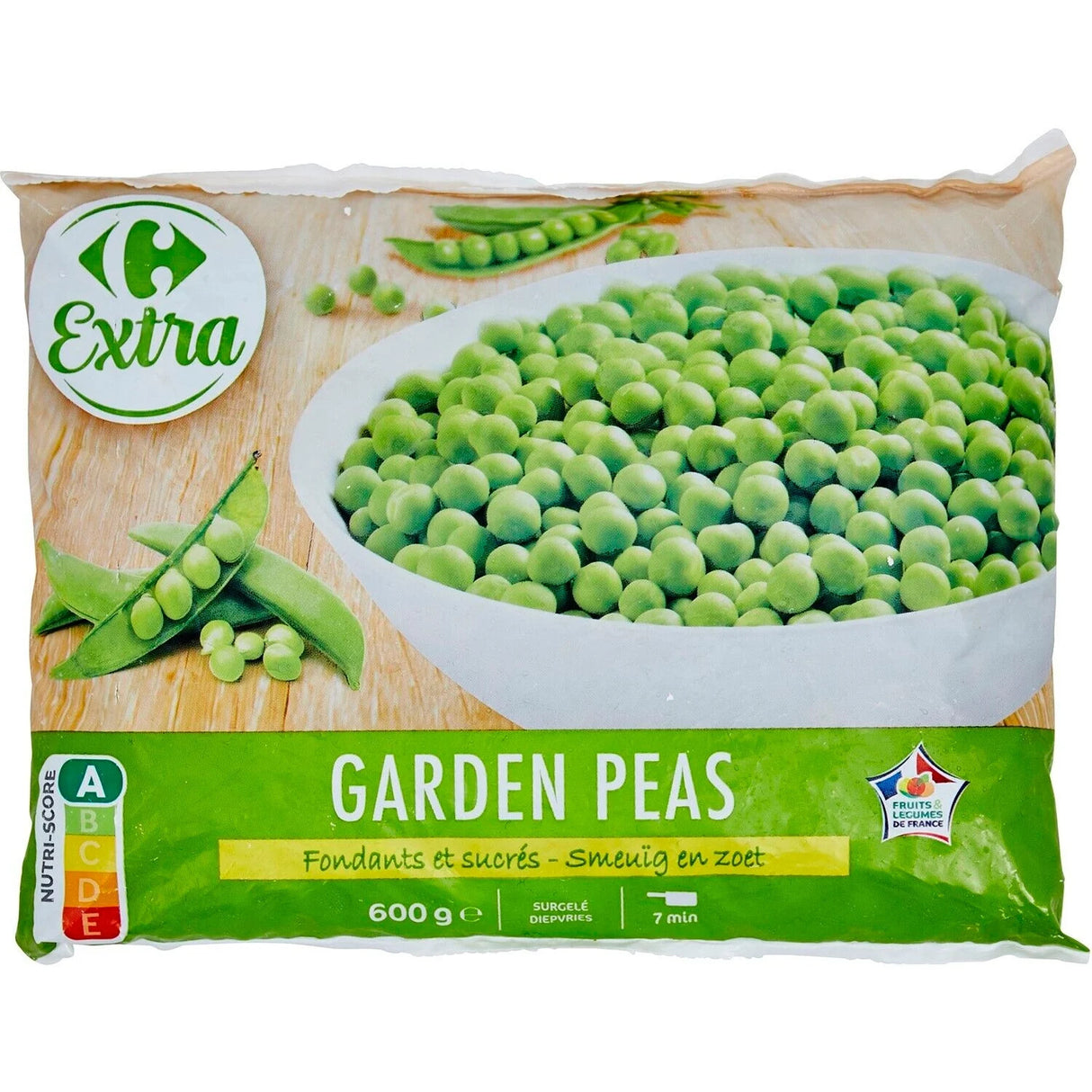 CARREFOUR EXTRA Gros Pois Surgelés 600 g