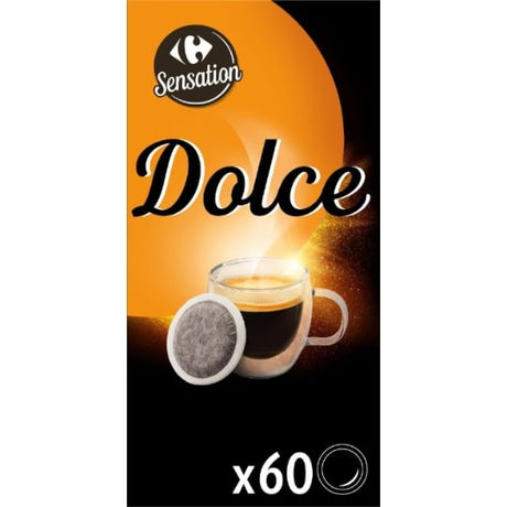 Café dosettes Compatibles Senseo dolce CARREFOUR SENSATION