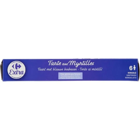 CARREFOUR EXTRA Tarte aux Myrtilles Surgelée 430 g