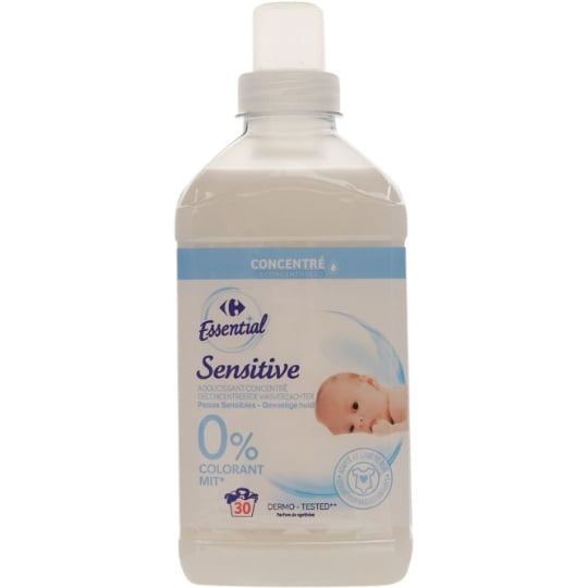 Adoucissant Sensitive 0% CARREFOUR ESSENTIAL