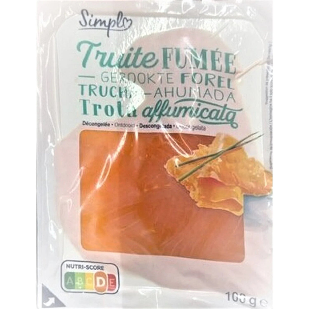 SIMPL Saumon Fumé 100 g