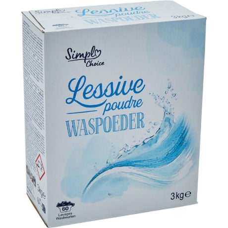 Lessive en poudre SIMPL CHOICE