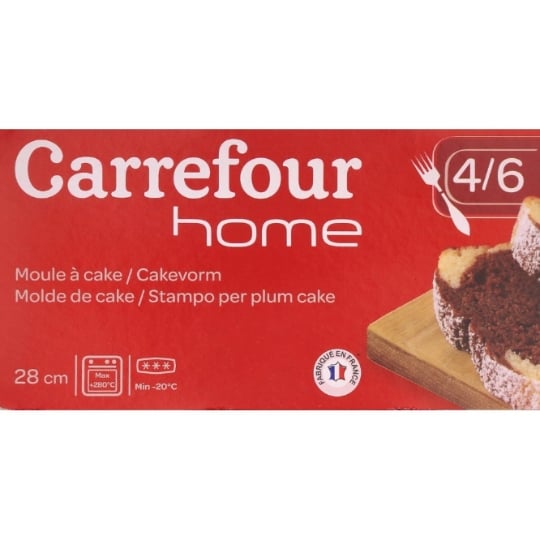 Moule à gâteau en verre 28cm CARREFOUR HOME