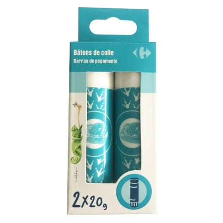 Colle en bâton 20 g blanche CARREFOUR