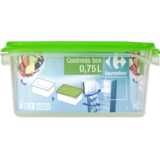 Boite Coolness box 0,75 l CARREFOUR