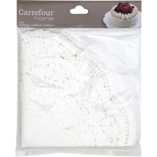 Nappe ronds blancs CARREFOUR HOME