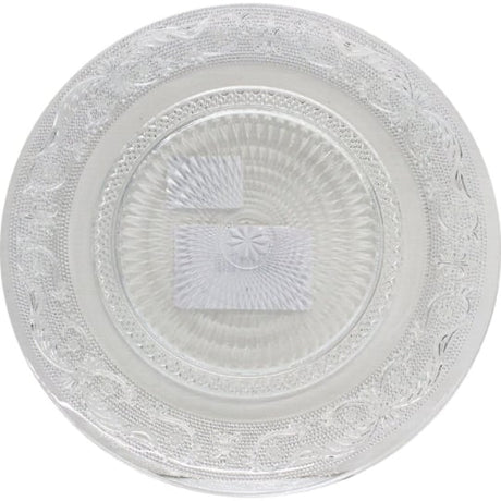 Assiette dessert verre 22,5 cm transparante CARREFOUR HOME