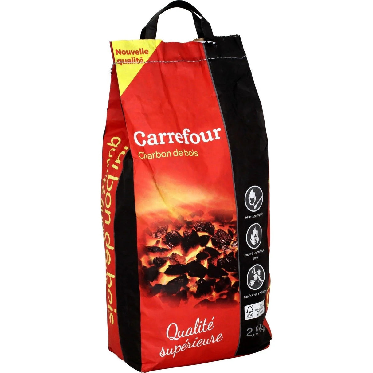 CARREFOUR Charbon de Bois Sac 30 L