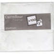 Serviette 40x40cm 3 plis, blanc CARREFOUR HOME