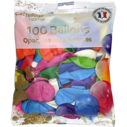 Ballon multicolores CARREFOUR HOME