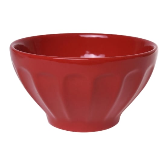 Bol 14 cm rouge CARREFOUR HOME