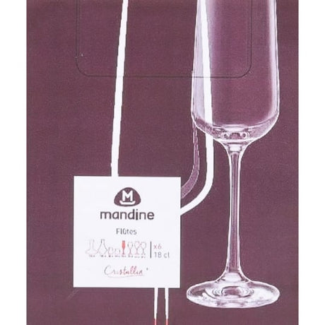 Verre flûte 18 cl MANDINE