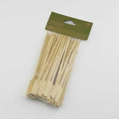 Lot de 50 Piques à Brochettes Bambou CARREFOUR HOME