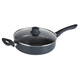 Sauteuse Ø 26 cm avec couvercle - en aluminium gris CARREFOUR HOME