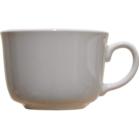 Tasse jumbo 11 cm blanc CARREFOUR HOME