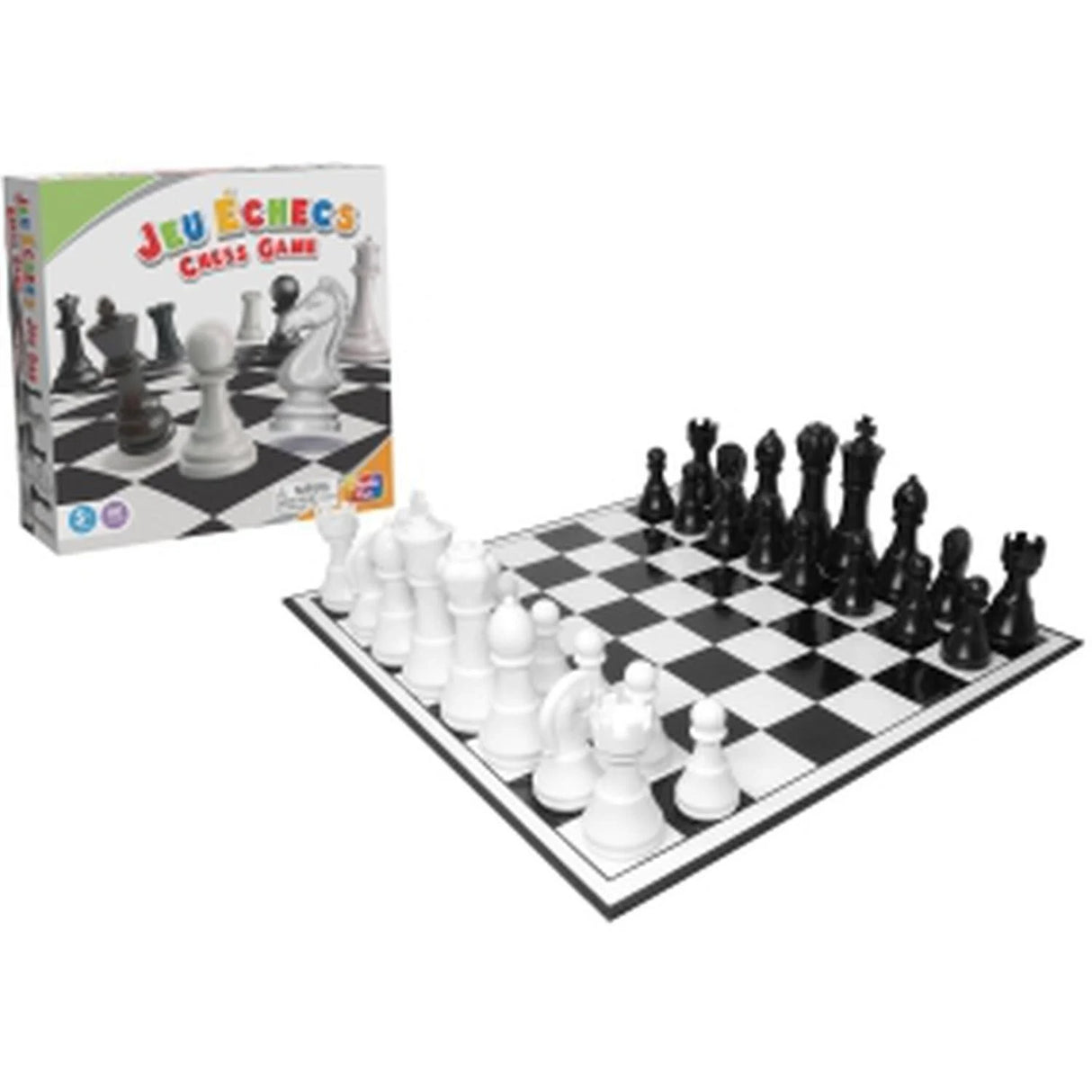 CARREFOUR GAMES Jeu d'Échecs Mini 15 x 15 cm