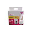 Ampoule LED E27 Sphérique Blanc-chaud 40W X2 CARREFOUR