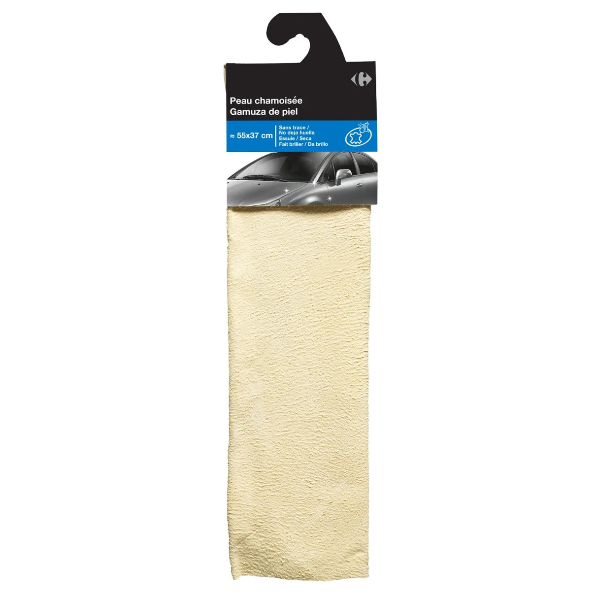 CARREFOUR Cuir Chamois 55x37cm