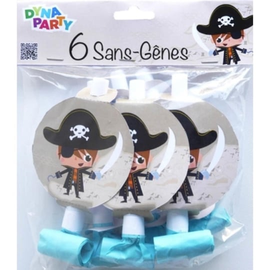 Sifflet sans genes pirate