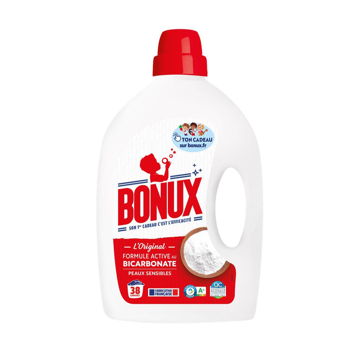 BONUX Lessive Liquide 38 Lavages 1,9 L 811003B