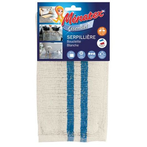 MENATEX Serpillière Bouclette Microfibre