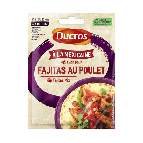 DUCROS Mélange pour Fajitas Mexicaines 20 g