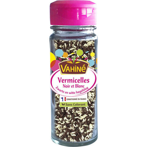 VAHINE Vermicelles Noir & Blanc 65 g