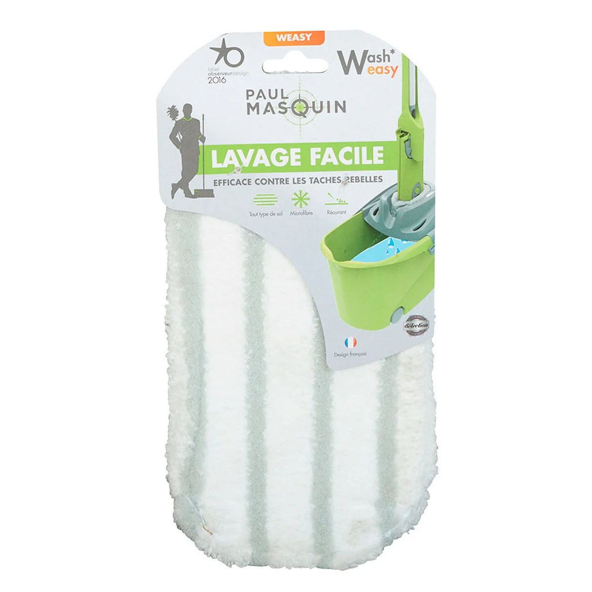 PAUL MASQUIN Frange Microfibre pour Magic Mop