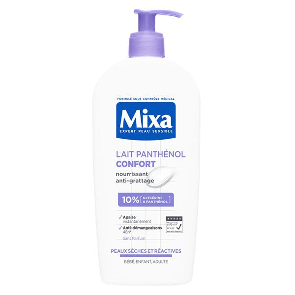 MIXA Lait Corps Panthénol Confort 400 ml