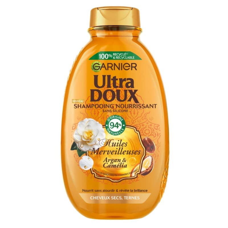 ULTRA DOUX Shampooing Argan & Camélia 300 ml