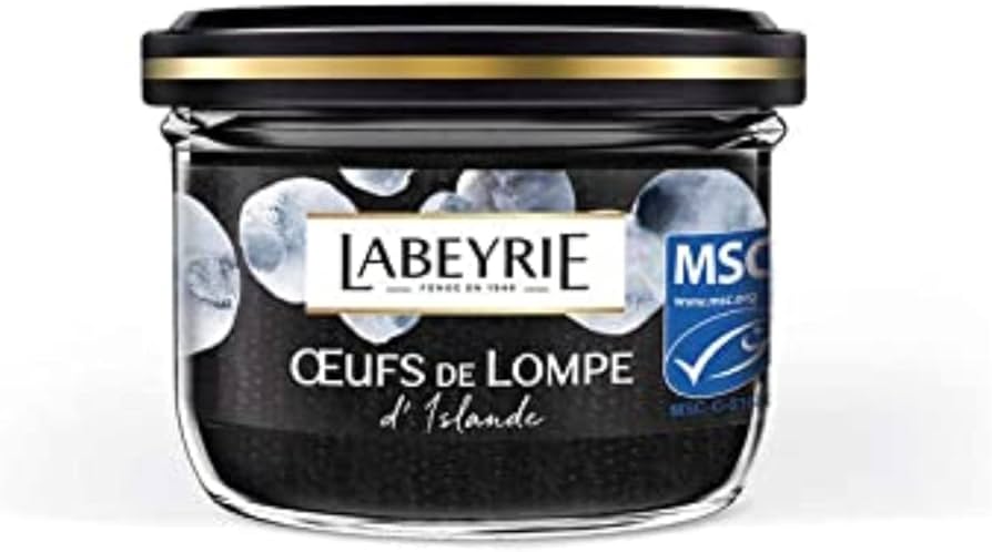 PREMIUM Œufs de Lompe Noirs 80 g