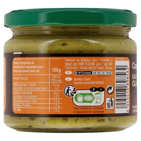 Sauce salsa guacamole CARREFOUR