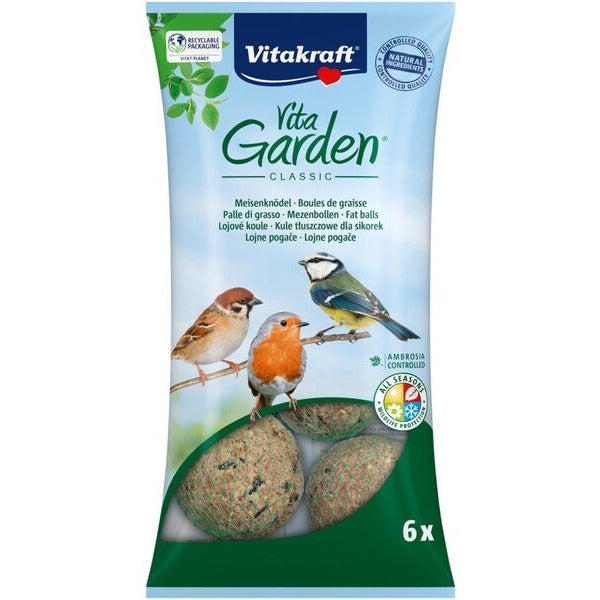 VITAKRAFT Boules de Graisse Premium Insectes pour Oiseaux 350 g