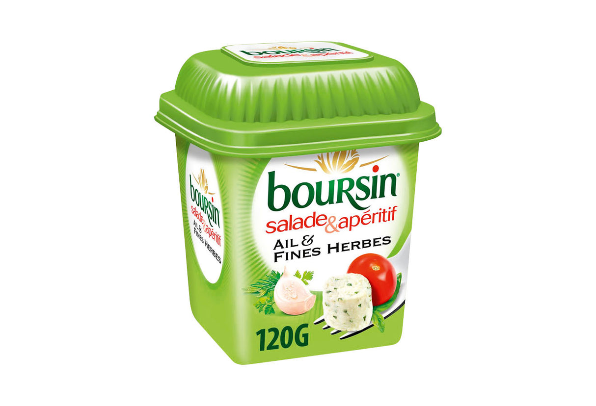 BOURSIN Salade Ail et Fines Herbes 120 g