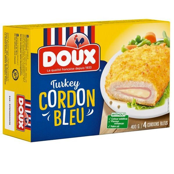 DOUX Cordon Bleu de Dinde 400 g