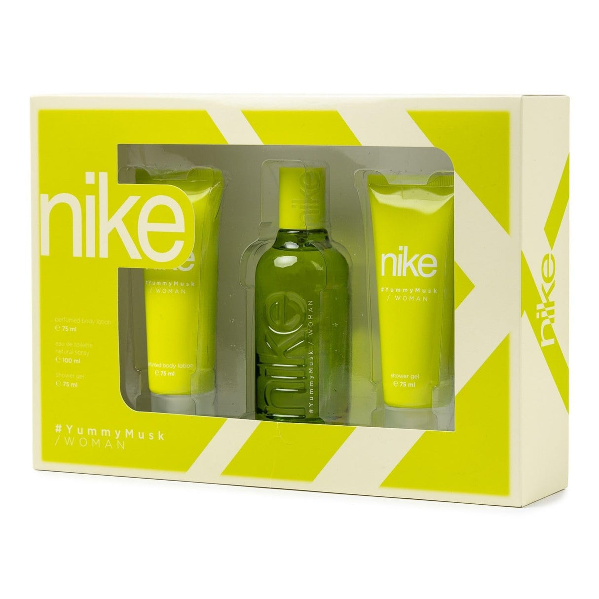 NIKE Yummy Musk Coffret Eau de Toilette 100 ml + Déodorant 200 ml Femme