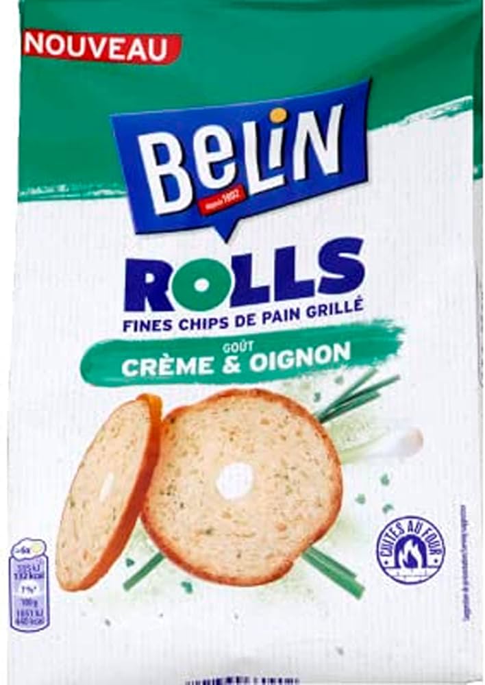 BELIN Rolls Crème Oignon 80g