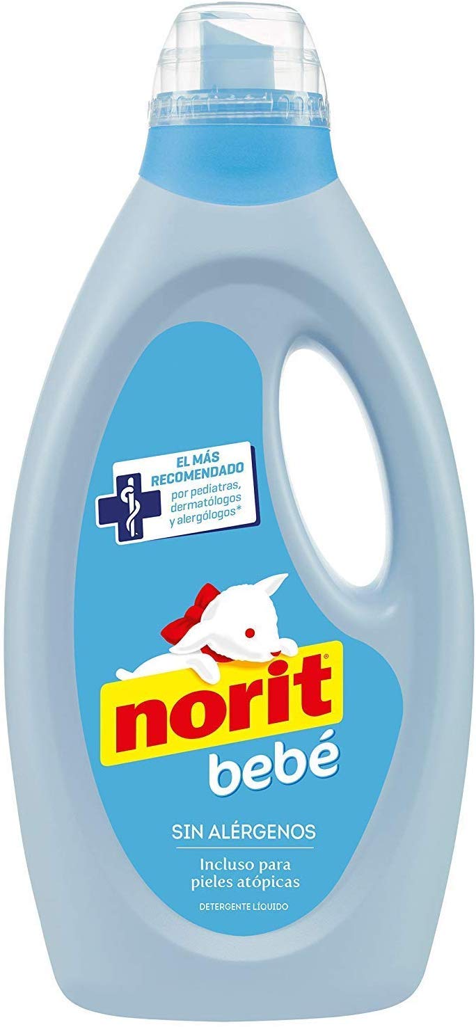 NORIT Lessive Spéciale Bébé Sans Allergène 1125 ml