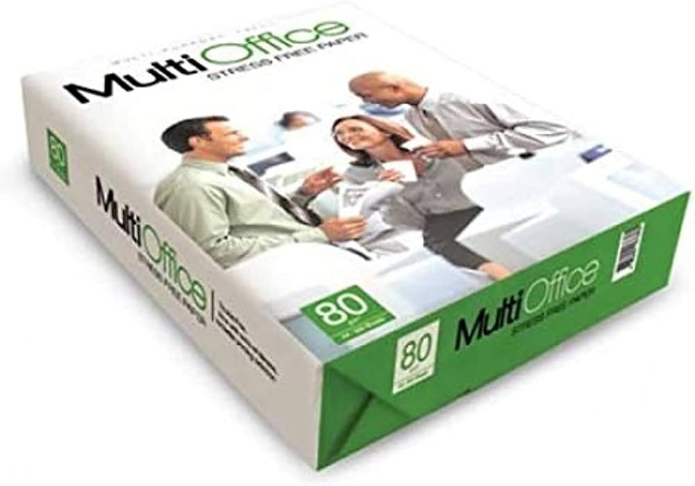 MULTIOFFICE Ramettes Papier A4 80 g Lot de 500 Feuilles