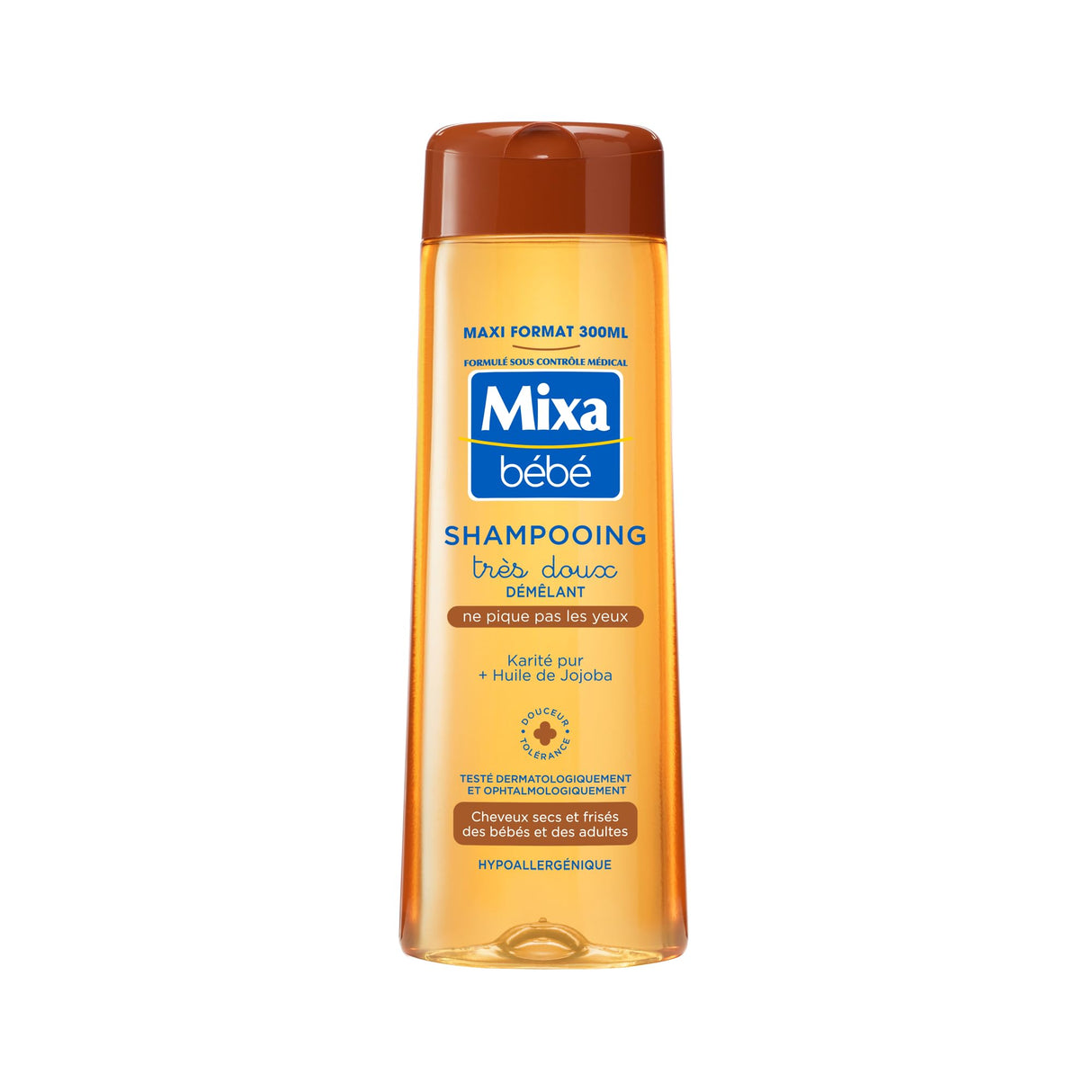 MIXA BÉBÉ Shampooing Démêlant au Karité 300 ml